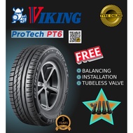 VIKING PROTECH PT6 225/50R17 NEW TYRE TIRES TAYAR BARU 17 ACCORD PERDANA S-MAX X1 ONLINE FREE INSTALLATION BATU PAHAT