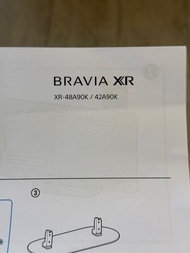 全新 未使用 原廠 電視底座 SONY BRAVIA XR XR-48A90K / 42A90K
