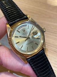 Rolex 1803 18k YG Daydate Gold Dial