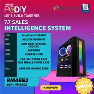 NBP Gaming PC Package with RTX 2060 (i5-10400F, 8GB, 256GB, RTX2060)