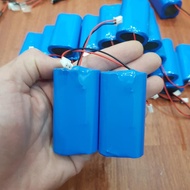 Pin Sạc 2S 18650 7.4V 2500mAh 5000mah Dùng Cho Loa Bluetooth Đèn LED - Có Mạch Bảo vệ