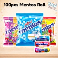 Mini Mentos Roll chewy candy dragees 100pcs