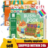 Children's Sticker Book Quiet Silent Puzzle Busy Educational Toys S