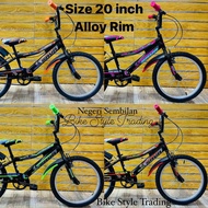 BICYCLE BMX / RIM ALLOY / BASIKAL BUDAK / 50% SIAP PASANG / BICYCLE KIDS / 20" SAVA AGE 7-10 YEARS OLD 2048 BMX BASIKAL