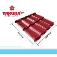 Genteng Metal Sakura Roof Crystal