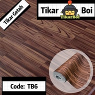 Tikar Getah (Lebar: 5kaki) (Tebal: 0.4MM)  colour Chocolate ,(Code: TB6) Sesuai untuk lantai dan mej