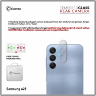 Samsung A25 - Copper Tempered glass kamera 3D