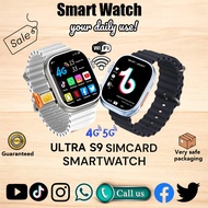[4G Sim card] Galaxy Smartwatch S9 ULTRA 1.95 Inch Touch Screen GPS NFC Waterproof Bluetooth Call AI