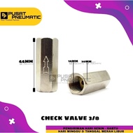 Check valve one way valve/ no return valve 3/8"