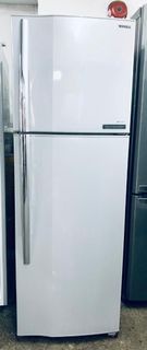 TOSHIBA 東芝  可用消費卷 ﹏ 雙門雪櫃 二手雪櫃//冰箱//電器 （貨到付款）九成新 全港免運費包送貨，包安裝