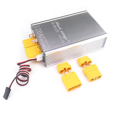 10V-55V 3S-13S 120A Brushed ESC Forward/Backward Brush Motor Speed Controller 5V 0.5A BEC for RC Car