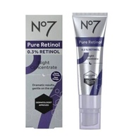No7 Pure Retinol 0.3% Night Concentrate 30ml. นัมเบอร์เซเว่น เพียว เรตินอล 0.3% คอนเซนเทรด เซรั่ม ลด