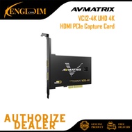 AVMATRIX VC12-4K UHD 4K HDMI PCIe Capture Card