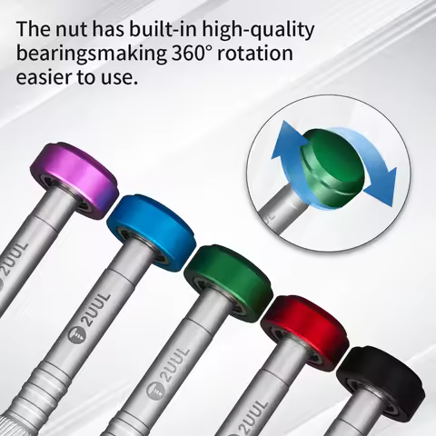 2UUL Precise Screwdriver Repair Bolt Driver For IPHONE Android Mobile Phone Clocks Watches LCD Scree