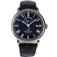 Orient Star Power Reserve Automatic Japan Made Black Leather Watch RE-AU0003L RE-AU0003L00B