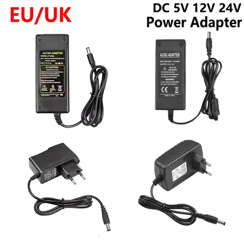 AC/DC 5V 12V 24V Power Charger Adapter Plug 1A 2A 3A 4A 5A 6A 7A 8A 10A Adapter AC DC 220V 12V 24V 5