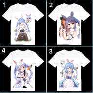 Usada pekora printed shirt -Hololive/USAda pekora t-shirt -Hololive