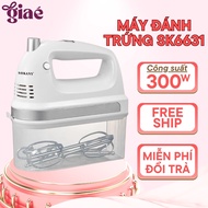 SOKANY hand-held egg beater with copper motor combined with automatic shut-off mode to protect life 