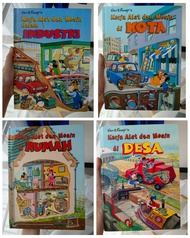 Buku Pengetahuan Anak DISNEY KERJA ALAT DAN MESIN Langka Rare Vintage