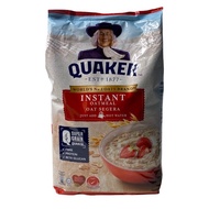 ✨ลดกระหน่ำ✨ Quaker Instant Oatmeal Refill 3IN1 RED即食燕麦片 ข้าวโอ๊ต กึ่งสำเร็จรูป รุ่น 1.35Kg ถุงเติม แ