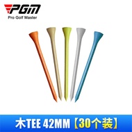 PGM Golf Tee Golf Ball Marker Wood Golf Tee Box Golf Ball down Field Nail Golf Accessories Golf Ball