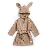 兒童連帽浴袍 - Blushing Pink 0-3歲男女適用 乾燥玫瑰粉嫩公主