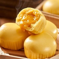 黄金咸蛋流沙包冷冻点心早点早餐 Breakfast Dim Sum Frozen Golden Salted Egg Lava Bao