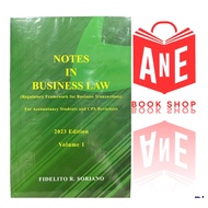 AUTHENTIC Volume One (1) 2023 - Notes in Business Law RFBT by Fidelito Soriano