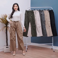 Cargo Pants - Cargo Pants - Cargo Twill Pants - Cargo Culottes // FYFA STORE