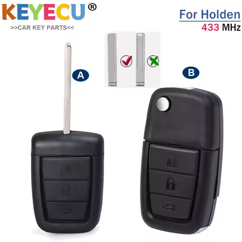 For Holden VE SS SSV SV6 Commodore Omega SS SV6 Calais Berlina Statesman Flip Remote key 433Mhz ID46