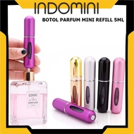 Mini travel mini Perfume Bottle 5ml Refillable Perfume Bottle Aluminum Perfume Bottle 5ml mini Refil