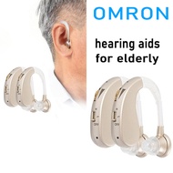 【3-year warranty】OMRON Rechargeable Hearing Aid For Elderly Hearing Loss People Sound Amplifier 助聽器