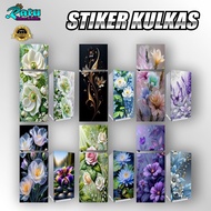 KUL 14-FLORAL FRIDGE STICKERS BUTTERFLY FRIDGE STICKERS 1 DOOR FRIDGE 2 DOOR FRIDGE STICKERS LATEST 