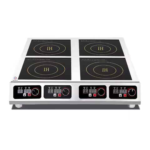 Wholesale of New Materials 4 Burner Commercial Induction Cooktop Perfect for No Open Flame Kitchens