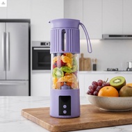 POYFOX Fruit Blender, Portable Wireless Electric Fresh Juice Cup, Kitchen Mixer Rechargeable Profess