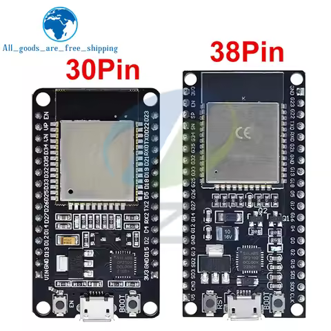 TZT ESP32 Development Board WiFi+Bluetooth Ultra-Low Power Consumption Dual Core ESP-32E ESP-32S ESP
