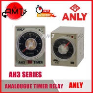 ANLY AH3-1 8PIN TIMER RELAY (10S/30S/60S ; 10MIN/30MIN/60MIN) 240VAC