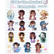 EPIC : The musical fanmerch | 2 side Keychain | READ DESCRIPTION