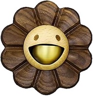 Sun flower wind bell, suction door door bells to hang a reminder Copper bell home office restaurant 