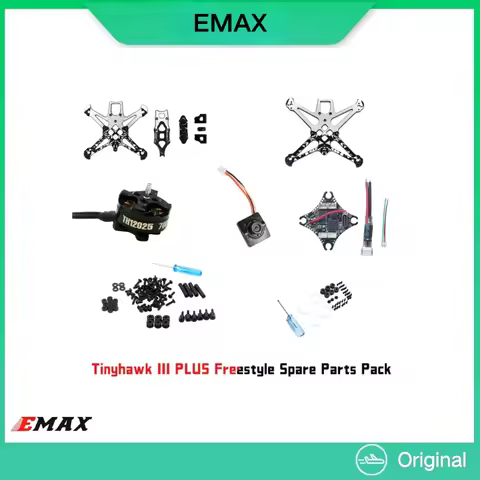 EMAX Tinyhawk III Plus Freestyle Rack, Base Plate Aluminum Pillars Screws, Analog Camera AIO 2025 Mo