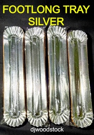 FOOTLONG TRAY SILVER , FOOTLONG SANDWICH PAPER TRAY