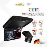 Omni Beyond Car Roof Monitor 15.6" Super Slim Full HD IPS Flip down Roof Monitor with MP5/USB/SD