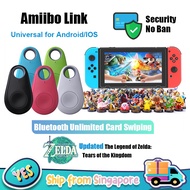 [SG Ready Stock] Amiibo Link Bluetooth Keychain for Nintendo Switch Oled Lite NS, Animal Crossing, The Legend of Zelda, Splatoon3