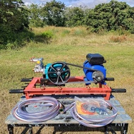 ชุดพ่นยา เครื่องพ่นยา มอเตอร์ 2 HP ปั๊มพ่นยา ขนาด 6 หุน รุ่นออโต้ Tosaka JD126A ไม่ต้องอัดจารบี