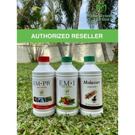 EM1 Effective Microorganisms EMRO ORIGINAL(1 litre) + EM Molasses (1 litre) + EM PB (1 litre)