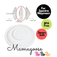 Maymom Silicone Diaphragm/Membrane (Pair) for Spectra backflow protector breast pump parts