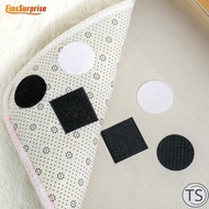 TS Black White Sofa Mattress Non-slip Fixing Stickers / Home Supplies Double Sided Self-adhesive Fastener Dots Patch