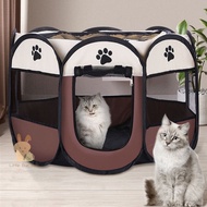 Pet Tent Foldable fence- playpen cat house dog cage outdoor tent khemah lipat Kucing