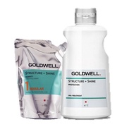 [ Goldwell Chính Hãng ] Cặp Uốn Hoặc Ép Số 1 Cho Tóc Khỏe Goldwell 400ml + 1000ml
