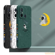 Casing Redmi 11A 12C 10 9 8 7 10C 10A 9T 9C 9A 8A stronaut Space theme phone case TKR